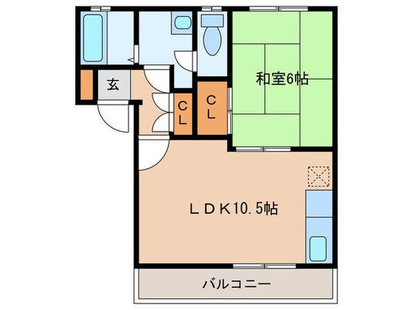 グレイス原の物件間取画像